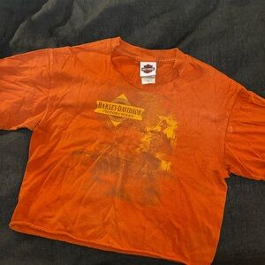 🦅 Harley Davidson Cropped T